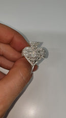 10k As de Pique 2.18ct Diamond Ring NEW