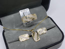 bague + boucle oreille greek design en or 10k Nouveaut?© - orquebec