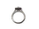 Bague Fiancaille Hailey 1.00ct diamants  en or blanc 14k - orquebec