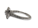 Bague Fiancaille Hailey 1.00ct diamants  en or blanc 14k - orquebec