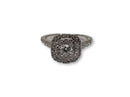 Bague Fiancaille Hailey 1.00ct diamants  en or blanc 14k - orquebec