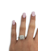 Bague fiançailles Lora  1.00ct de diamants en or jaune 10K