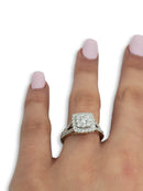 Bague fiançailles Lora  1.00ct de diamants en or jaune 10K