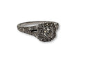 Bague Hazel 1.00ct diamants  en or blanc 10k - orquebec