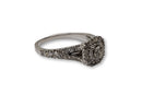 Bague Hazel 1.00ct diamants  en or blanc 10k - orquebec