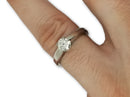 Bague solitaire 14K  0.80ct Diamants VS1 G color - orquebec