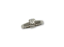 Bague solitaire 14K  0.80ct Diamants VS1 G color - orquebec