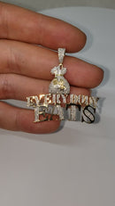10k 0.80ct diamonds Moneybag Everybody Eats