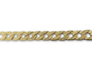 Bracelet Gourmette style nugget en or 10k - orquebec
