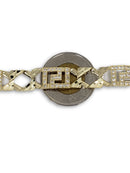 Bracelet medusa 10mm 2019 en or 10k - orquebec