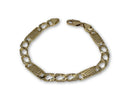 Bracelet m?©dusa 2019 en or 10k coupe diamond cut - orquebec