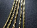 Chaine Franco en or jaune 2mm 10K Italien Pour Homme | Franco Chain for Men 2mm Italian yellow gold 10kt Necklace-Gold Custom