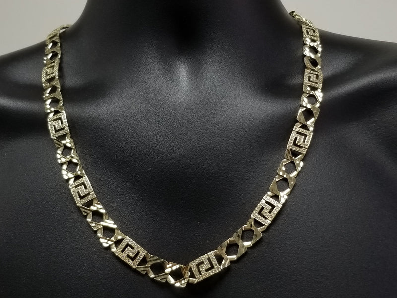 chaine Meduse 10mm en or 10K | Necklace in gold 10K Medusa-Gold Custom