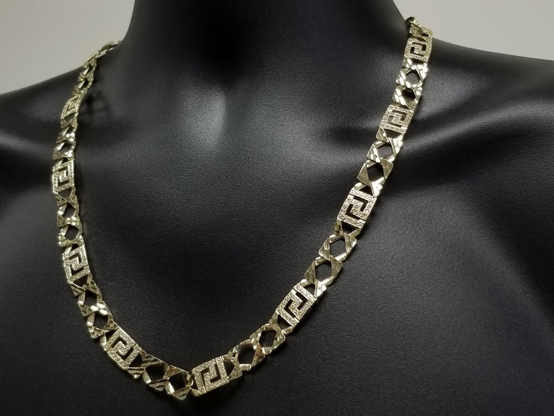 chaine Meduse 10mm en or 10K | Necklace in gold 10K Medusa-Gold Custom