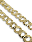 Chaine Meduse 2019 Edition Coupe Diamant Reversible | Medusa Necklace in Gold 10K 2019 Edition reversible diamond cut-Gold Custom