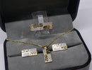 Collier + bague + boucle oreille greek design en or 10k Nouveaut?© - orquebec