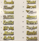 10k Your name in Yellow Gold 10k