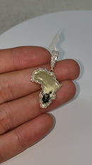 Map of Africa Pendant 10k Gold NEW