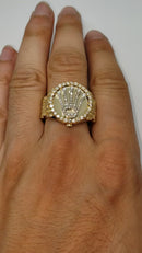 10k 2.20ct diamonds  Rolly Ring SR10924