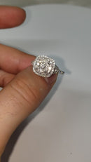 14k 0.80ct Diamonds Engagement Ring New