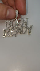 Custom Pendant Born Ready 0.95ct diamonds in 10K Gold GCLA-001