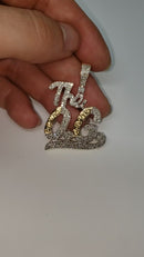 The OG Pendant 1.65ct diamonds 10k Gold CSP17183