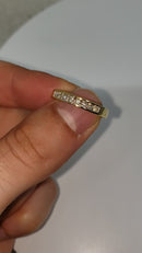 10k 0.27ct diamond Band New