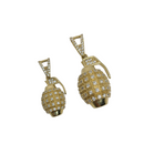 Pendantif Grenade en or 10k GB-002
