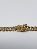 Miami Cuban Link Coupe Diamant 6.5mm Box Lock 10 Karat Gold | Men's Miami Cuban Link Chain 6.5mm in Yellow Gold 10kt MCD65-Gold Custom