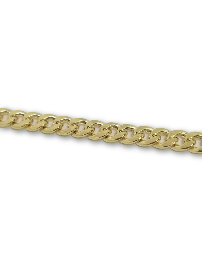 Chaine Miami Cuban Link 6mm en or 10k Italien | Miami Cuban Link Chain for Men 6mm Italian Yellow Gold 10k MC60-Gold Custom