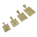 Nugget Gold Pendant 10K Gold NUG-001