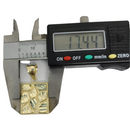 Nugget Gold Pendant 10K Gold NUG-001