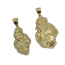 Nugget Gold Pendant 10K Gold NUG-002