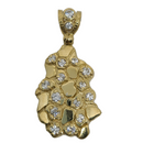 Nugget Gold Pendant 10K Gold NUG-002