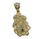Nugget Gold Pendant 10K Gold NUG-002