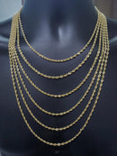 3MM Torsade en or 10 Karat Laser Cut RCL-004