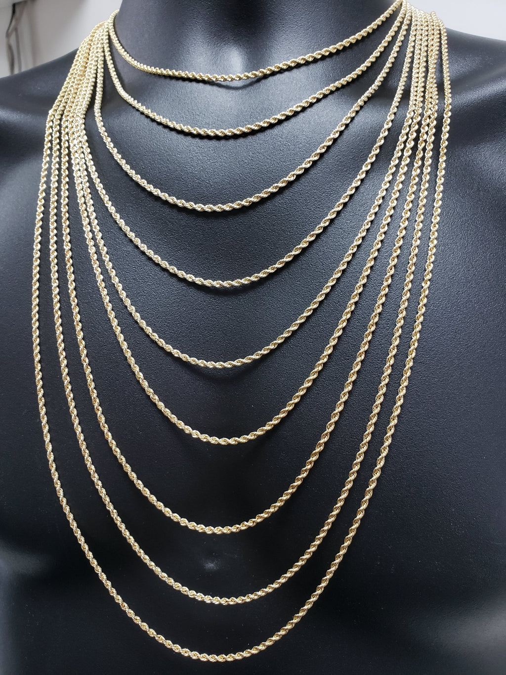 Long Chain Rope 2.5MM 10K Rope Chain RC-008