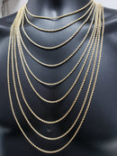 Rope Chain in 10 karat gold 2.5mm for men | Chaine ou torsade de 2.5mm pour homme en or 10K-Gold Custom