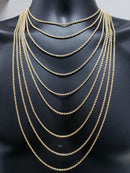 Rope Chain in 10 karat gold 2.5mm for men | Chaine ou torsade de 2.5mm pour homme en or 10K-Gold Custom