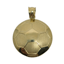 Soccer Ball Gold Pendant 10K GB-001