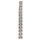 3.5MM 10k White Gold Tennis Bracelet TB001