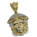Medusa Head Gold Pendant 10K GB-005